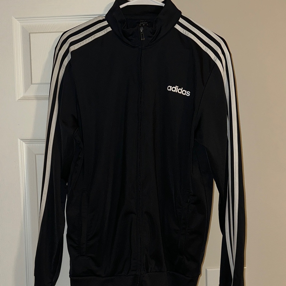 Adidas Men's Black Track Jacket
